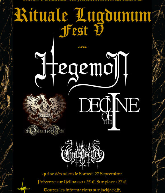 Rituale lugdunum fest V